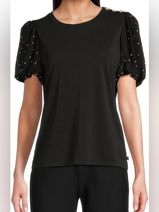 Karl Lagerfeld Tops - NWT Karl Lagerfeld Bedazzled Blouse